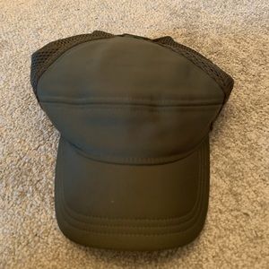 Lululemon Athletica Ball Mesh Ball Cap Hat Olive Green NWOT